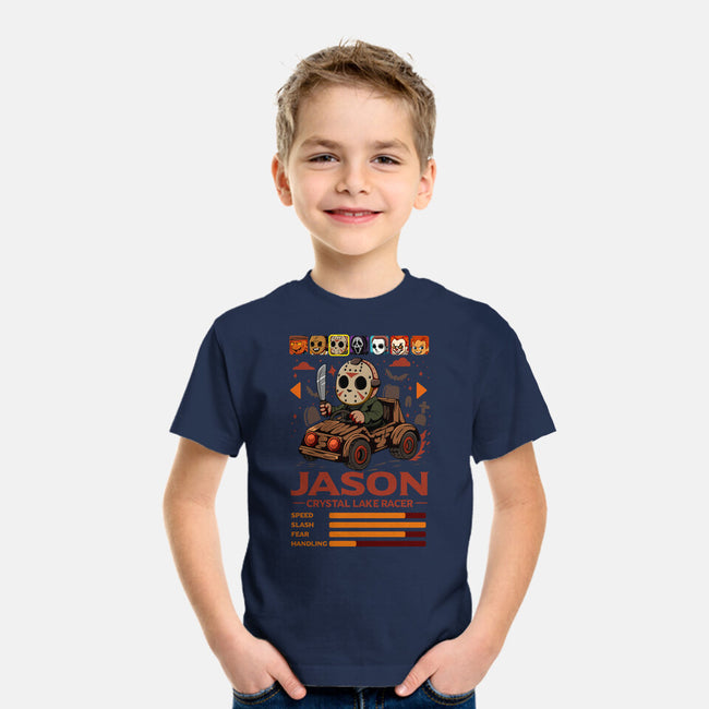 Crystal Lake Racer-Youth-Basic-Tee-JamesQJO