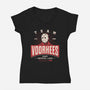 Team Voorhees-Womens-V-Neck-Tee-Getsousa!
