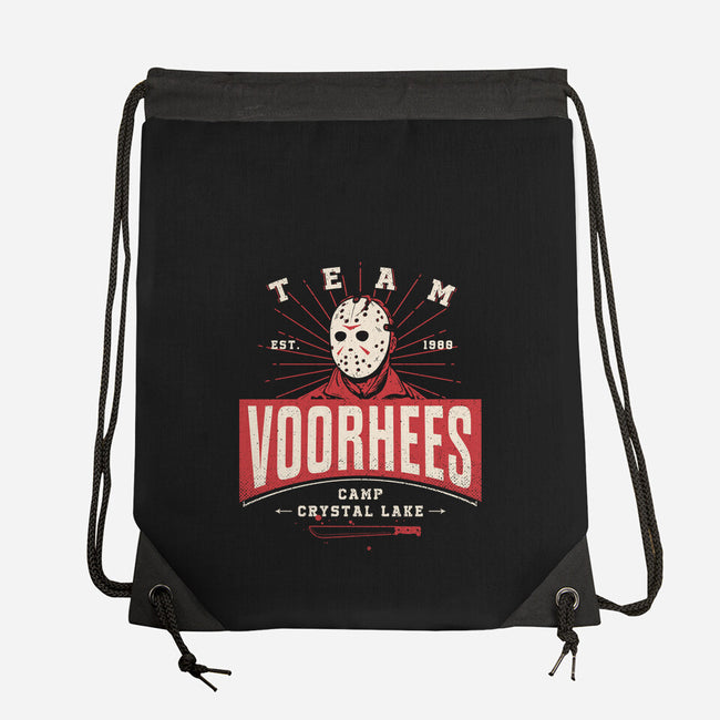 Team Voorhees-None-Drawstring-Bag-Getsousa!