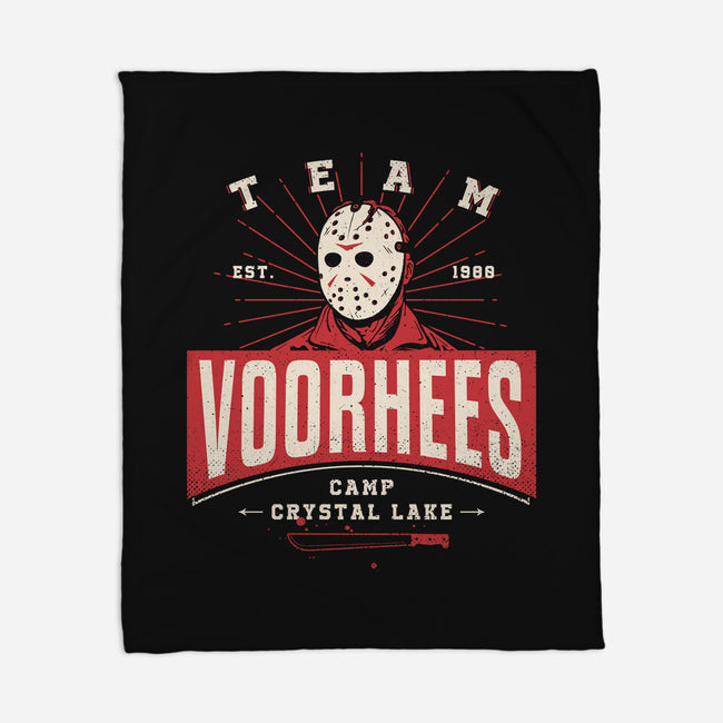 Team Voorhees-None-Fleece-Blanket-Getsousa!