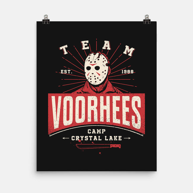 Team Voorhees-None-Matte-Poster-Getsousa!