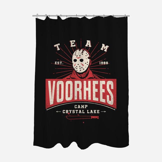 Team Voorhees-None-Polyester-Shower Curtain-Getsousa!