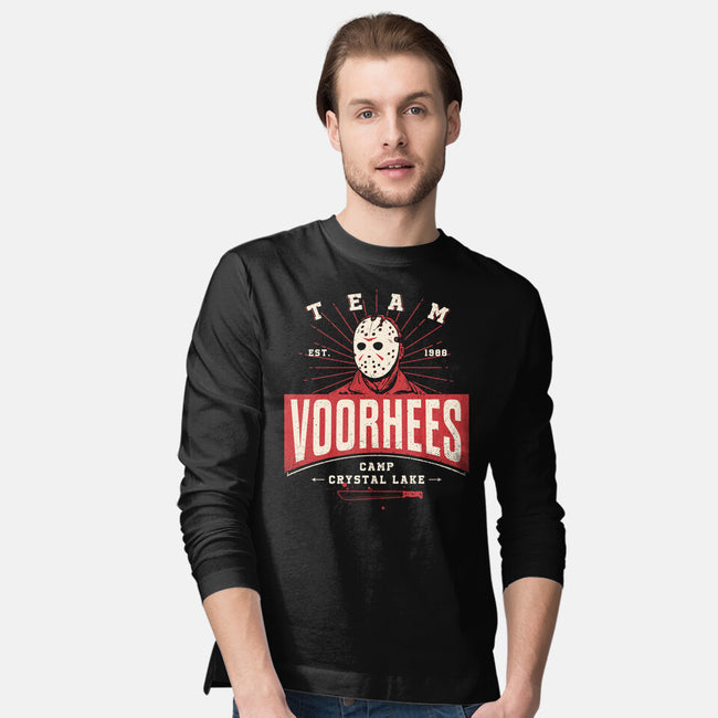 Team Voorhees-Mens-Long Sleeved-Tee-Getsousa!