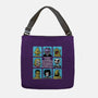 The Spooky Bunch Of Halloween-None-Adjustable Tote-Bag-erion_designs