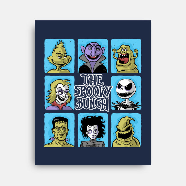 The Spooky Bunch Of Halloween-None-Stretched-Canvas-erion_designs