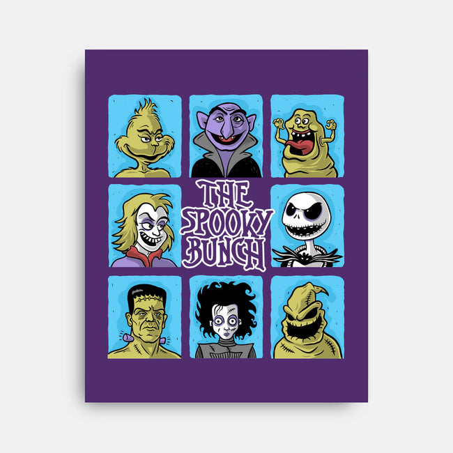 The Spooky Bunch Of Halloween-None-Stretched-Canvas-erion_designs