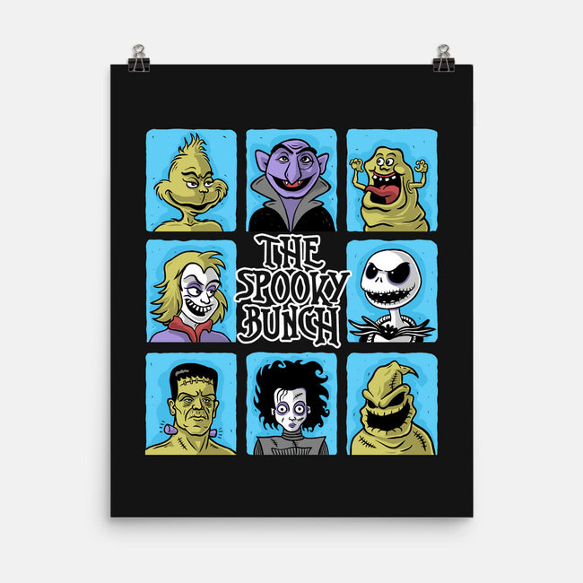 The Spooky Bunch Of Halloween-None-Matte-Poster-erion_designs