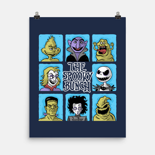 The Spooky Bunch Of Halloween-None-Matte-Poster-erion_designs