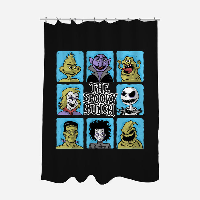 The Spooky Bunch Of Halloween-None-Polyester-Shower Curtain-erion_designs