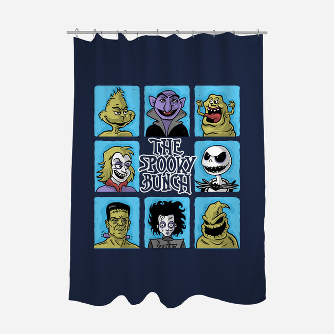 The Spooky Bunch Of Halloween-None-Polyester-Shower Curtain-erion_designs