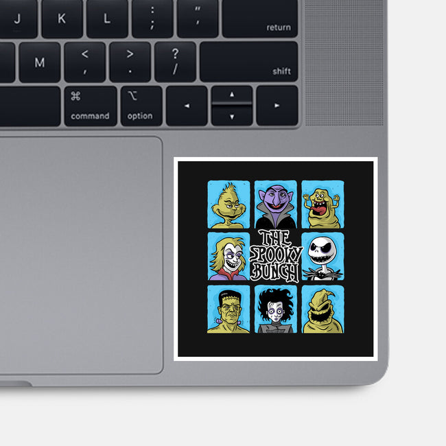 The Spooky Bunch Of Halloween-None-Glossy-Sticker-erion_designs