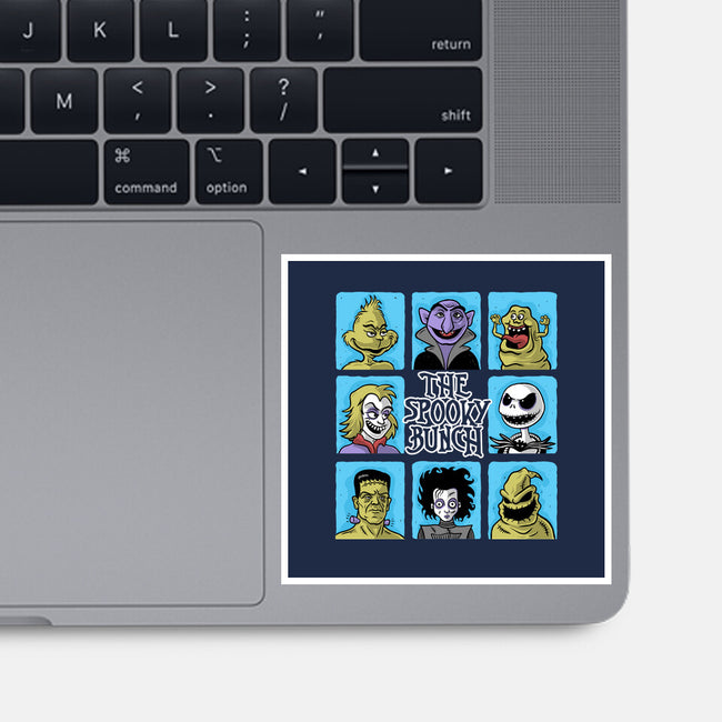 The Spooky Bunch Of Halloween-None-Glossy-Sticker-erion_designs