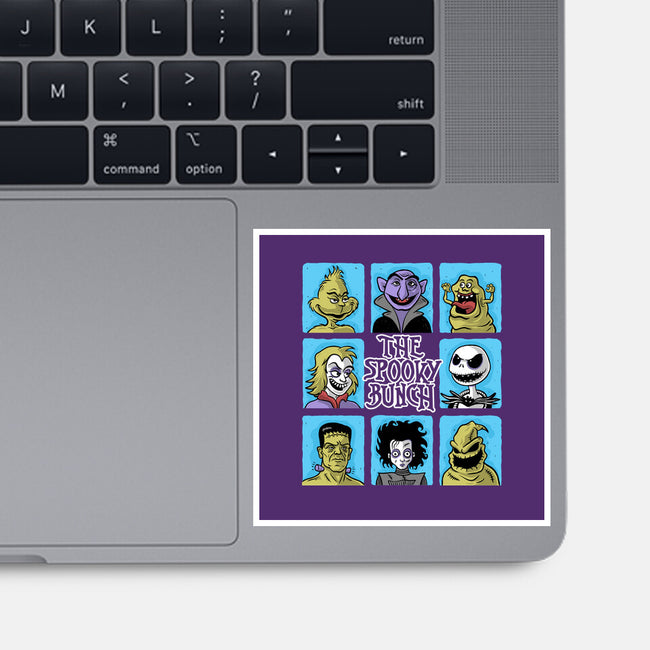 The Spooky Bunch Of Halloween-None-Glossy-Sticker-erion_designs