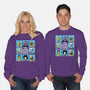 The Spooky Bunch Of Halloween-Unisex-Crew Neck-Sweatshirt-erion_designs