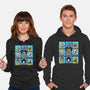 The Spooky Bunch Of Halloween-Unisex-Pullover-Sweatshirt-erion_designs