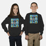 The Spooky Bunch Of Halloween-Youth-Crew Neck-Sweatshirt-erion_designs
