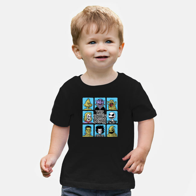 The Spooky Bunch Of Halloween-Baby-Basic-Tee-erion_designs