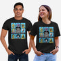 The Spooky Bunch Of Halloween-Unisex-Basic-Tee-erion_designs
