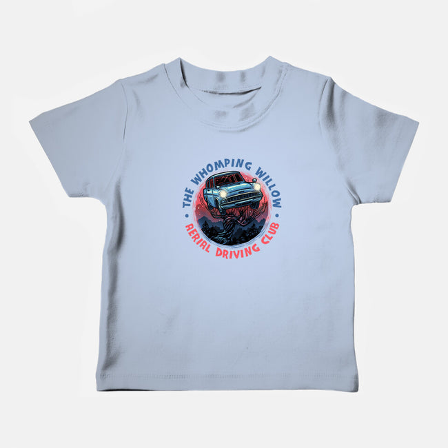 Aerial Driving Club-Baby-Basic-Tee-glitchygorilla