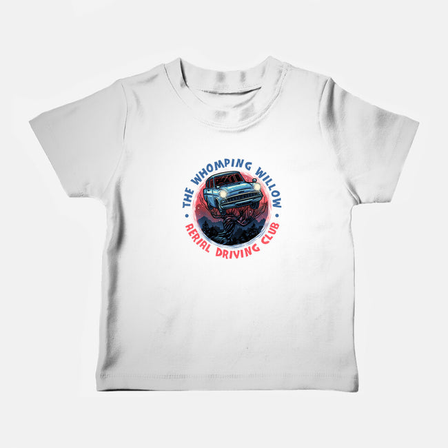 Aerial Driving Club-Baby-Basic-Tee-glitchygorilla