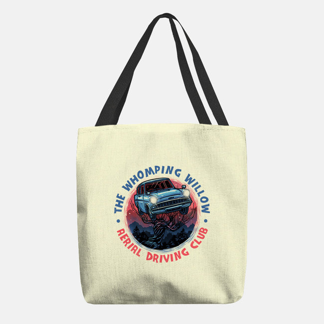 Aerial Driving Club-None-Basic Tote-Bag-glitchygorilla