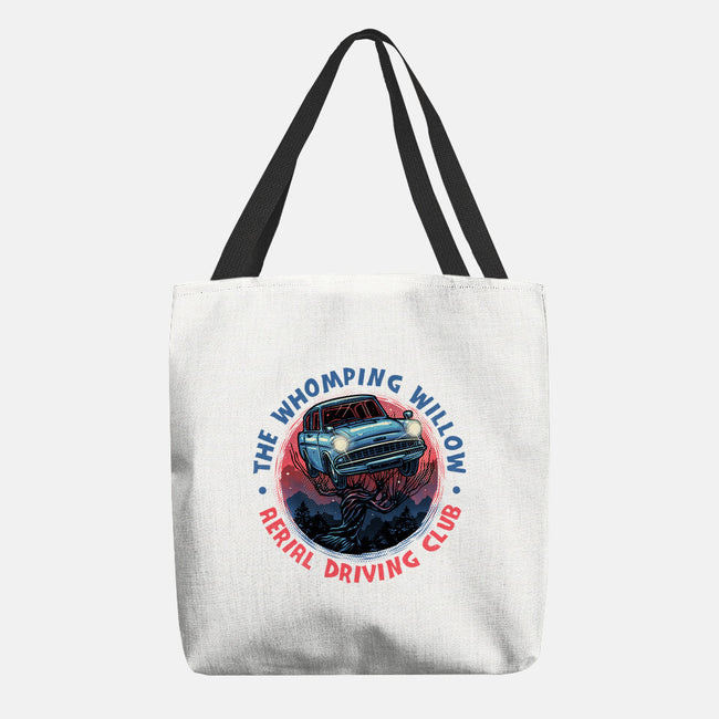 Aerial Driving Club-None-Basic Tote-Bag-glitchygorilla
