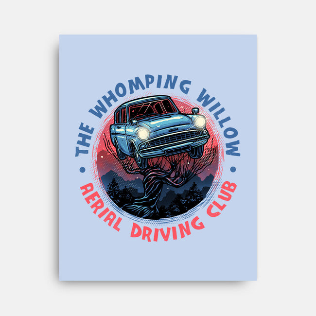 Aerial Driving Club-None-Stretched-Canvas-glitchygorilla