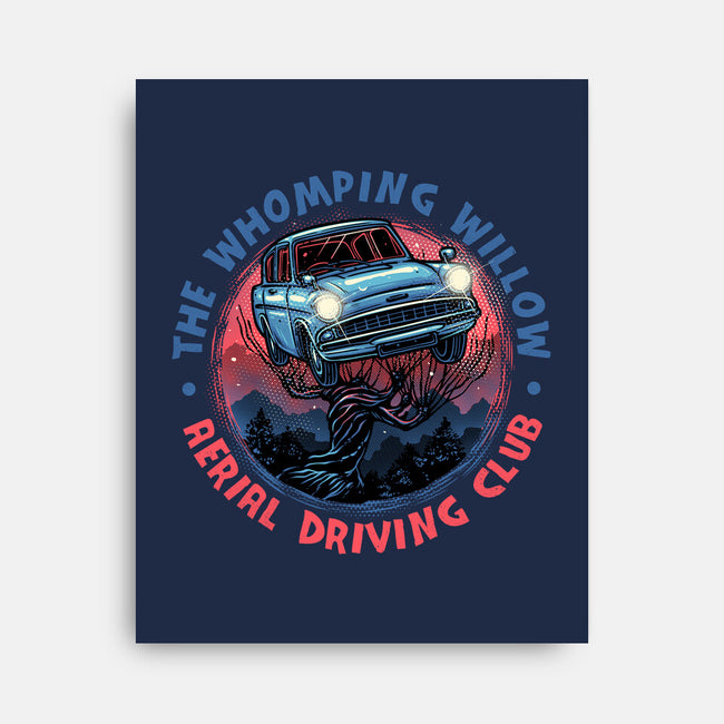 Aerial Driving Club-None-Stretched-Canvas-glitchygorilla