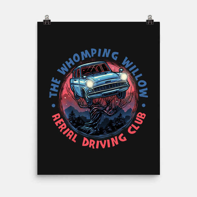 Aerial Driving Club-None-Matte-Poster-glitchygorilla