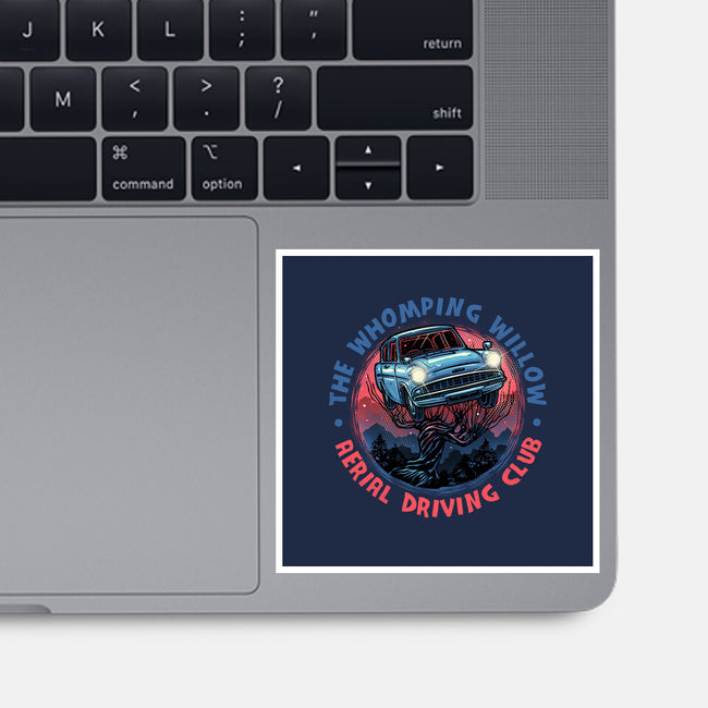 Aerial Driving Club-None-Glossy-Sticker-glitchygorilla