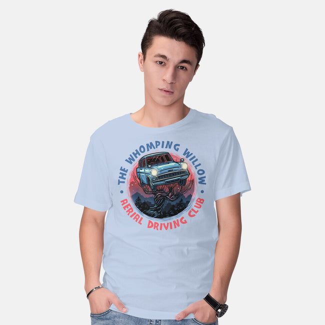 Aerial Driving Club-Mens-Basic-Tee-glitchygorilla