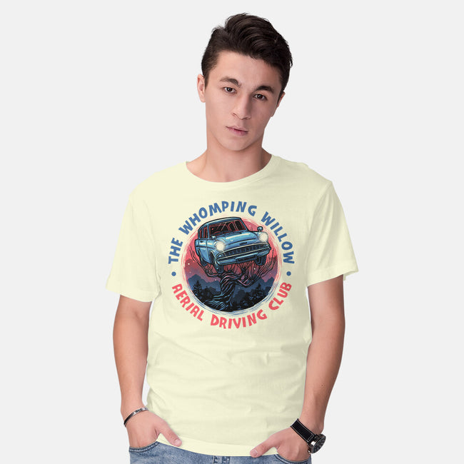 Aerial Driving Club-Mens-Basic-Tee-glitchygorilla