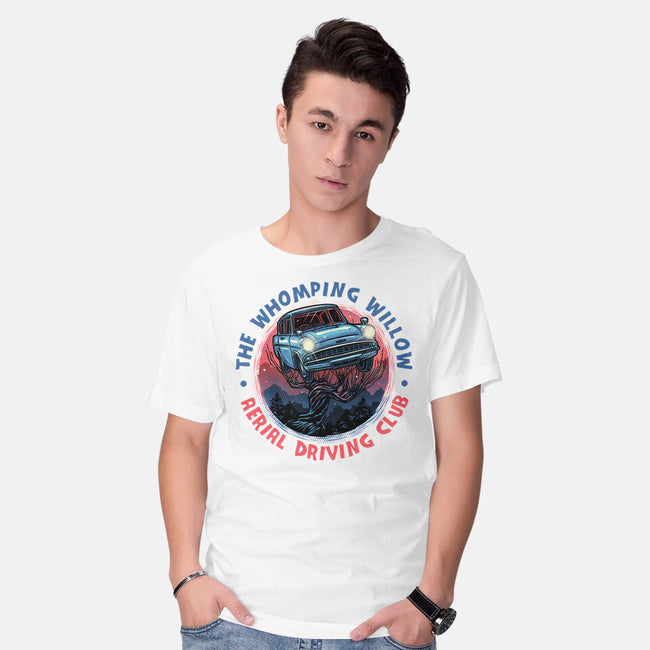 Aerial Driving Club-Mens-Basic-Tee-glitchygorilla