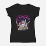 Idol Pilgrim-Womens-V-Neck-Tee-PrimePremne