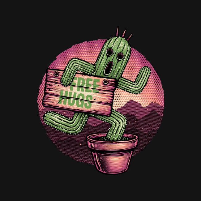 Huggable Cactus-Unisex-Crew Neck-Sweatshirt-glitchygorilla