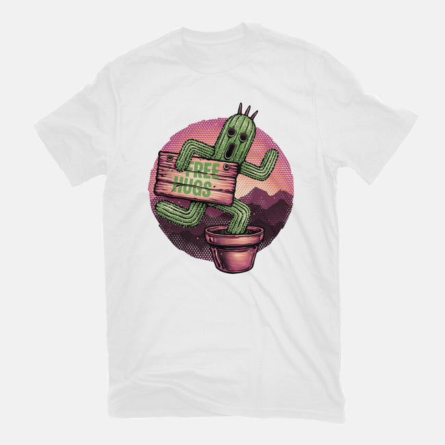 Huggable Cactus-Mens-Heavyweight-Tee-glitchygorilla