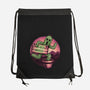 Huggable Cactus-None-Drawstring-Bag-glitchygorilla