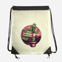 Huggable Cactus-None-Drawstring-Bag-glitchygorilla