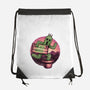 Huggable Cactus-None-Drawstring-Bag-glitchygorilla