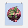 Huggable Cactus-None-Matte-Poster-glitchygorilla