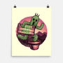 Huggable Cactus-None-Matte-Poster-glitchygorilla