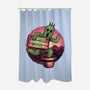 Huggable Cactus-None-Polyester-Shower Curtain-glitchygorilla