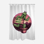 Huggable Cactus-None-Polyester-Shower Curtain-glitchygorilla
