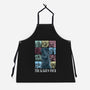 The Kaijus Tour-Unisex-Kitchen-Apron-zascanauta