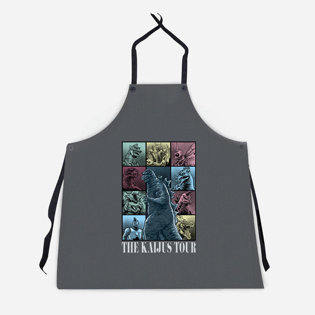 The Kaijus Tour-Unisex-Kitchen-Apron-zascanauta