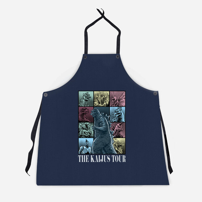 The Kaijus Tour-Unisex-Kitchen-Apron-zascanauta