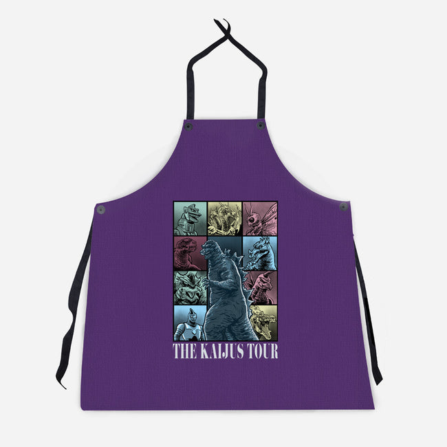 The Kaijus Tour-Unisex-Kitchen-Apron-zascanauta
