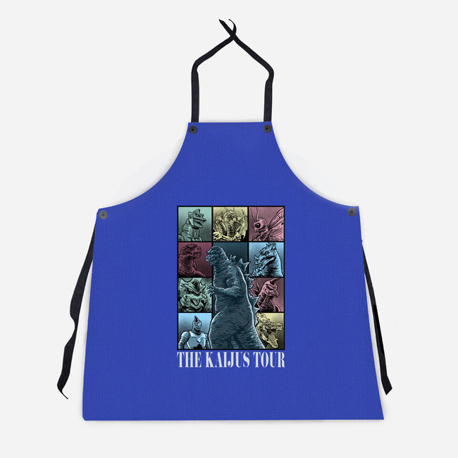 The Kaijus Tour-Unisex-Kitchen-Apron-zascanauta