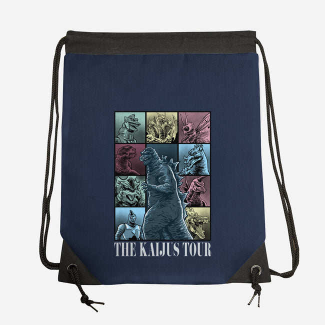 The Kaijus Tour-None-Drawstring-Bag-zascanauta