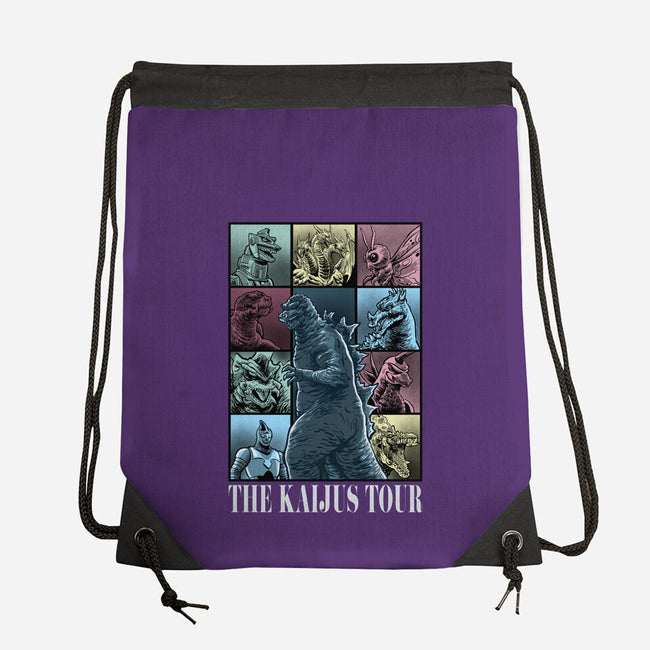 The Kaijus Tour-None-Drawstring-Bag-zascanauta